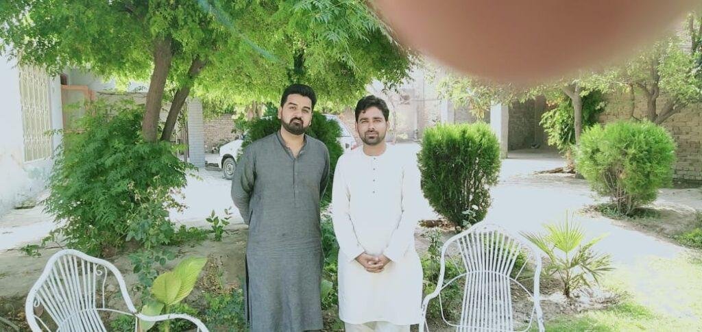 Ali Ahmad with Usama Hamid